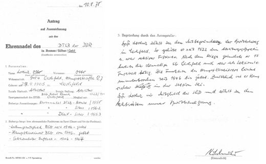 1978 Sp.Fr.Lorenz Auszeichnung