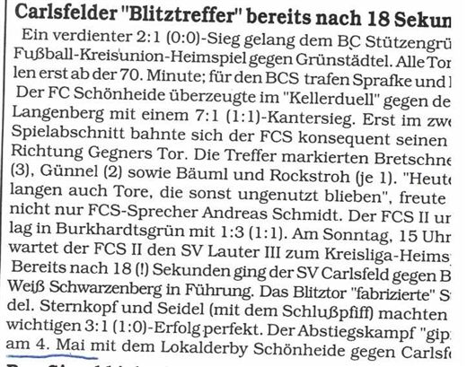 1997 25.04. Sieg gegen SZB