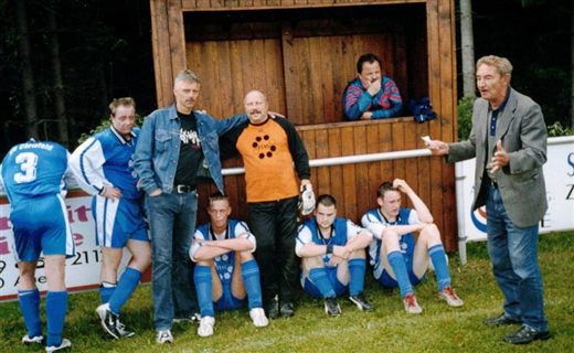 2005 mit Charli im Tor
