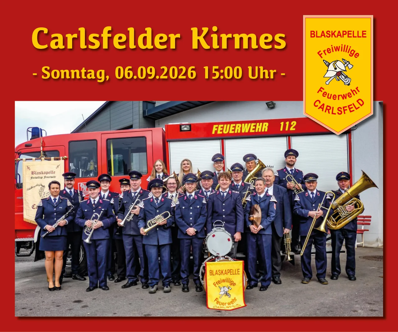 Carlsfelder Blasmusikkapelle Carlsfeld 2026